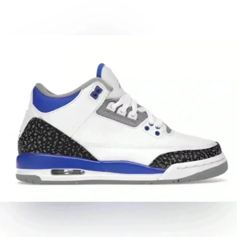 The Jordan 3 Retro Racer Blue 10C